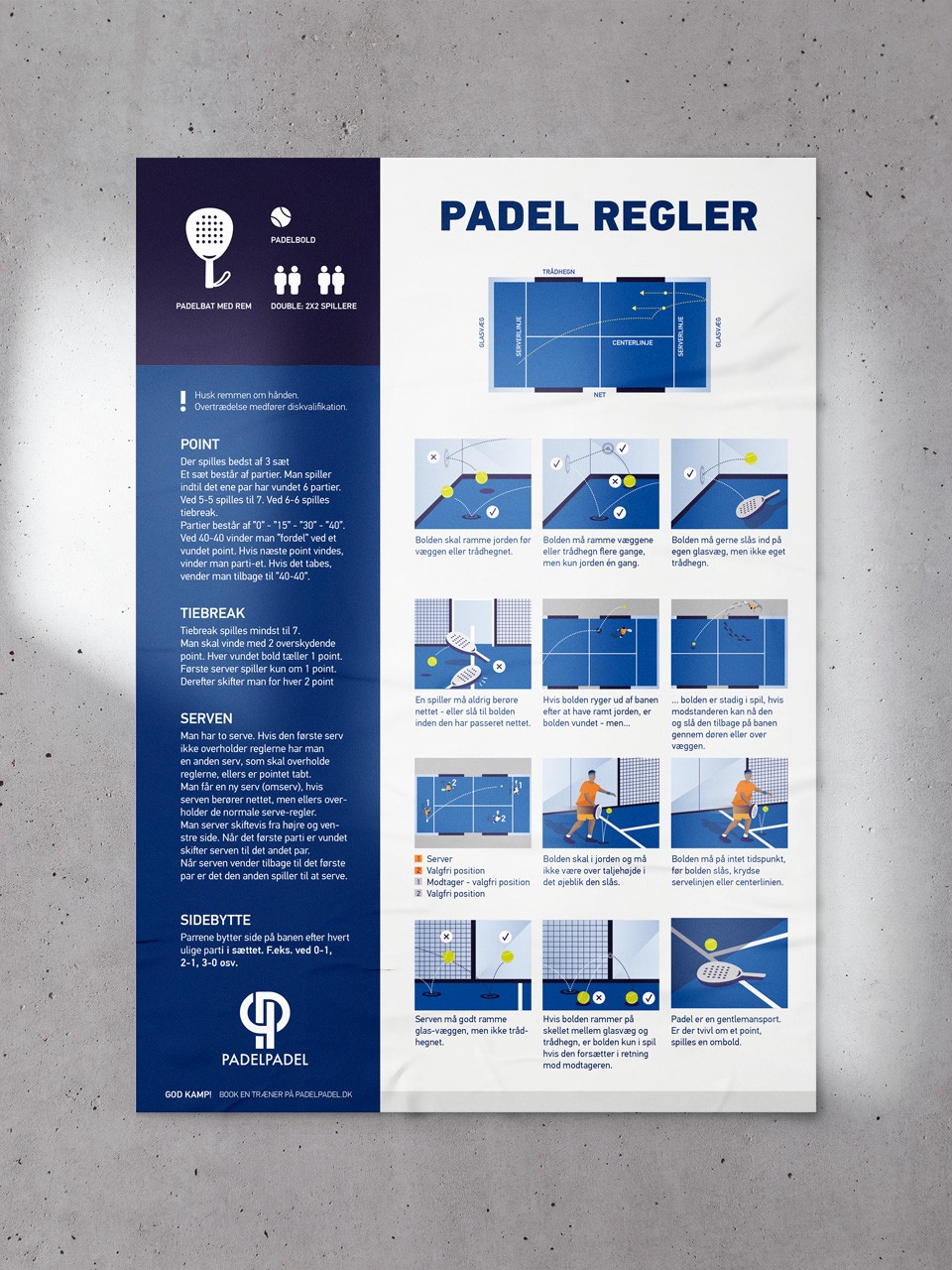 Padel Padel Regler Designed by ON.AD